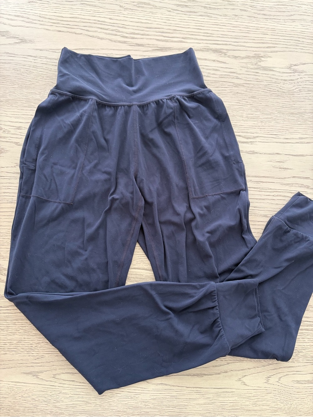 Athleta Navy Blue Jogger Track Pants